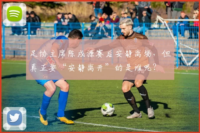 足协主席陈戌源赛后安静离场，但真正要“安静离开”的是谁呢？