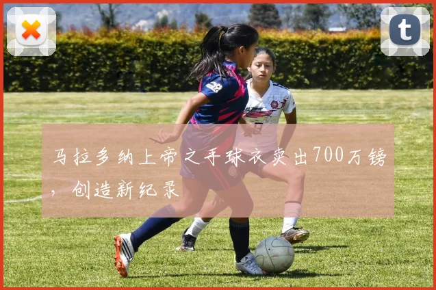 马拉多纳上帝之手球衣卖出700万镑，创造新纪录